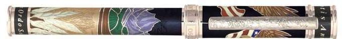 America the Beautiful - David Oscarson America the Beautiful Onyx Fountain Pen